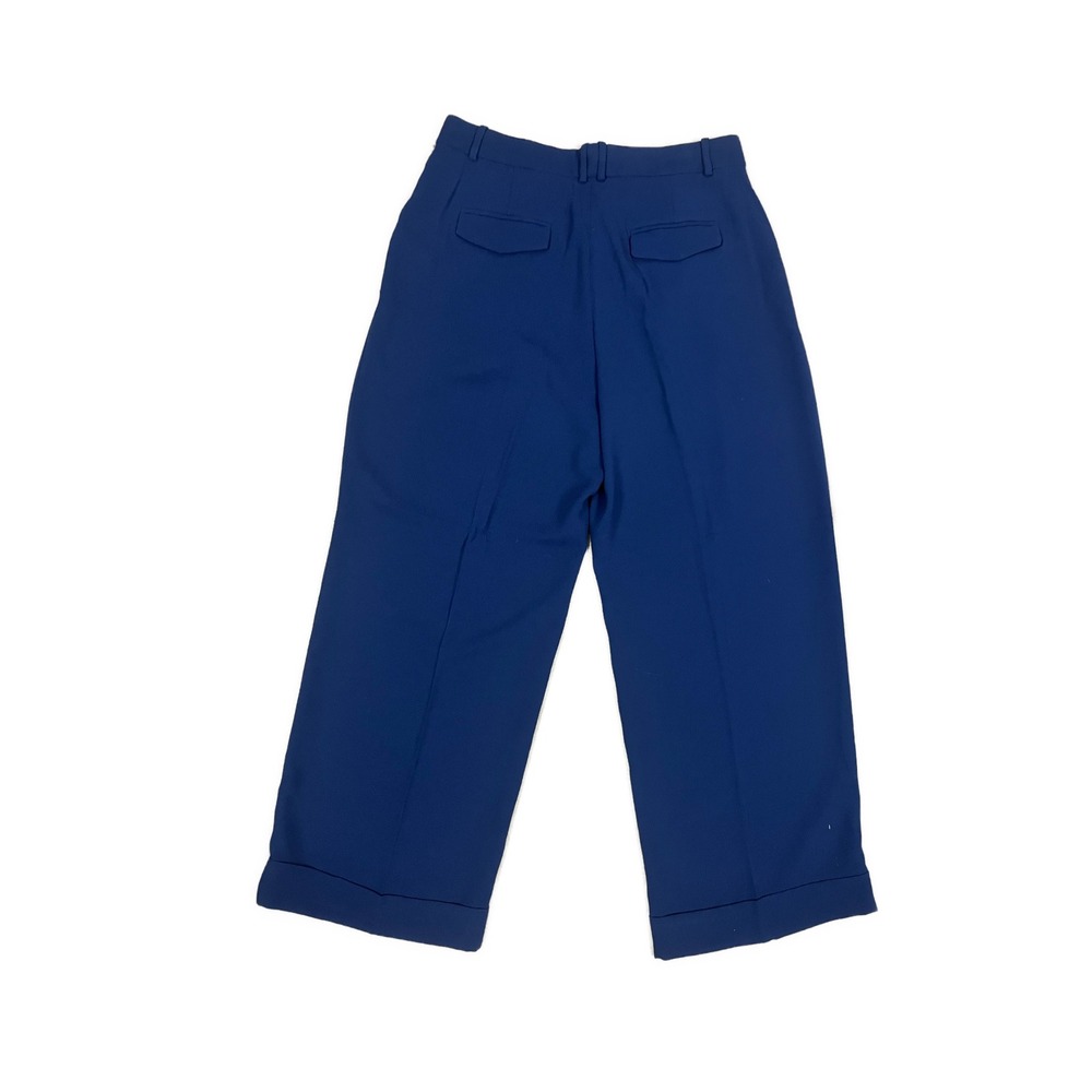 J. Crew cobalt blue wide-leg trousers - Picture 3 of 8